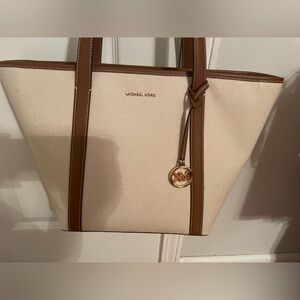 Michael Kors Tweed Tote Handbag